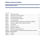 Tax Assurance - global corporate taxation
