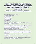 HESI MED SURG EXIT EXAM 2024-2025 WITH  COMPLETE 150 MULTIPLE CHOICES  QUESTIONS AND 100% VERIFIED  ANSWERS/RATED A++ 