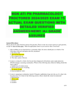 NURS 6521 Midterm Exam -Advanced Pharmacology- V1- with 100% verified solutions-2023-2024 (100 Q & A)