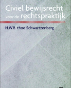 Samenvatting Civiel bewijsrecht voor de rechtspraktijk