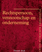 Samenvatting Rechtspersoon, vennootschap en onderneming