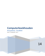 Samenvatting Computerboekhouden met Octopus