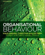 Samenvatting Gedrag in Organisaties BDK RUG (Organisational Behavior)