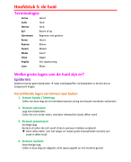 Keypoints - Hoofdstuk 1: inleiding in de anatomie en de fysiologie - deel 1