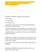 NR509 FINAL EXAM NEWEST 2024-2025 WITH ACTUAL QUESTIONS AND CORRECT VERIFIED ANSWERS|100% GUARANTEED TO PASS CONCEPTS|ALREADY GRADED A+