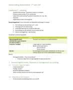 cost accounting / kostenbeleid 