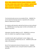 RCAL-NAB ADMINISTRATOR EXAM (FIDERAL) LATEST  ACTUAL EXAM 2024-2025 WITH CORRECT QUESTIONS  AND VERIFIED ANSWERS|100% GUARANTEED TO PASS!|ALREADY GRADED A+   