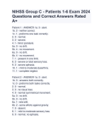 Utility Specialist Exam 2024 Questions  and Correct Answers Rated A+ | Verified Utility Specialist Actual Exam Update 2024 Quiz with Accurate Solutions Aranking Allpass