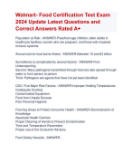 Absa 4b Exam Latest Update 2024  Questions and Correct Answers Rated  A+ | Verified Absa 4b Actual Exam Update 2024 Quiz with Accurate Solutions Aranking Allpass Agraded 