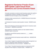 NIHSS-English Group E-V3 - 5th  Certification Exam 2024 | NIHSS Group E-V3 Exam Update VerifiedExam Questions and  Correct Answers Rated A+