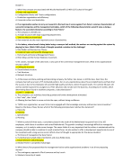Multiple choice questions Management & Organisation chapter 1 & 2