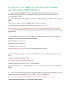 HESI EXIT RN V3 REAL EXAM QUESTIONS AND CORRECT ANSWERS  2024-2025 LATEST UPDATES//GRADED A+