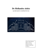 Economie - Hollandse ziekte