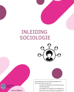 Inleiding Sociologie: semester 1, 2020-2021