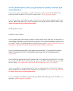 ATI PN COMPREHENSIVE EXAM 150 QUESTIONS AND CORRECT ANSWERS 2024  LATEST GRADED A+