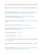 BS 161 EXAM1 200 QUESTIONS AND CORRECT ANSWERS 2024 LATEST GRADED  A+