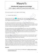 Oefenbundel toegepaste psychologie - 3TSO - Examencommissie 2024