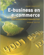 Samenvatting E-business en E-commerce