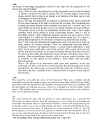 Knowledge Management Assignment 1/6 (sufficient)