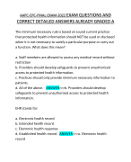 AAPC-CPC-FINAL-EXAM-2022 EXAM QUESTIONS AND CORRECT DETAILED ANSWERS ALREADY GRADED A