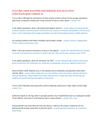 ATLS FINAL EXAM QUESTIONS AND ANSWERS 2024-2025 LATEST  UPDATES//ALREADY GRADED A+