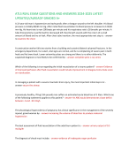 ATLS REAL EXAM QUESTIONS AND ANSWERS 2024-2025 LATEST  UPDATES//ALREADY GRADED A+