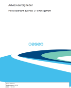 Eindopdracht fase 1 - Business IT & Management