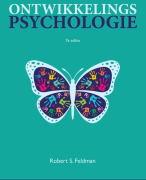 Ontwikkelingspsychologie H1, 21, 5 t/m 16