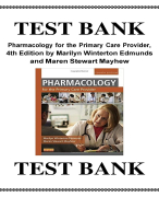 Pharmacology for the Primary Care Provider, 4th Edition by Marilyn Winterton Edmunds