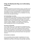 D-Day: De Beslissende Slag voor de Bevrijding van Europa