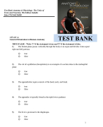Test Bank For Vander's Human Physiology 16th Edition Widmaier All Chapters 1-19 (2024)
