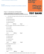 Test Bank For Anatomy and Physiology 2nd Edition by OpenStax (All Chapters 1-28) 2024