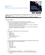 Test Bank For Guyton and Hall Textbook of Medical Physiology, 14th Edition, John E. Hall All Chapters Newest Update- All Diagrams Represented.