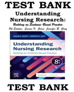 Test Bank Understanding Nursing Research- Building an Evidence-Based Practice 8th Edition, Susan K. 