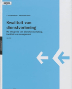 Samenvatting Kwaliteit van dienstverlening