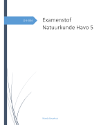 Examenstof Natuukunde HAVO