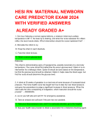 2024 ATI RN MATERNAL  NEWBORN PROCTORED EXAM  WITH NGN QUESTIONS AND  ANSWERS  ALREADY GRADED A+