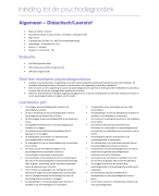 Psychodiagnostiek 1 (PSD 1)