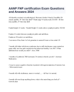 SCM300: Exam 1 Updated Study Guide  Questions and Answers 2024