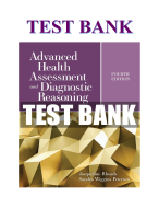 Test Bank For Advanced Health Assessment and Diagnostic Reasoning Fourth Edition By Jacqueline Rhoads And Sandra Wiggins Petersen