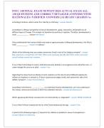 PSYC 140 FINAL EXAM NEWEST 2024 ACTUAL EXAM ALL  130 QUESTIONS AND CORRECT DETAILED ANSWERS WITH  RATIONALES (VERIFIED ANSWERS) |ALREADY GRADED A+ 