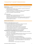samenvatting + exameninfo toegepast marktonderzoek