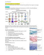 Biomedische Wetenschappen Weefsels Deel II
