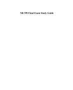NR 509 Final Exam Study Guide / NR509 Final Exam Study Guide (V3)(2024-2025) :Chamberlain college of Nursing
