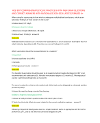 HESI EXIT COMPREHENSIVE EVOLVE PRACTICE B WITH NGN EXAM QUESTIONS  AND CORRECT ASNWERS WITH RATIONALES 2024-2024 LATEST//GRADED A+