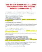 ATI CAPSTONE COMPREHENSIVE  PREDICTOR FORM B LATEST 2024 WITH  UPDATED QUESTIONS AND DETAILED  CORRECT ANSWERS (ALREADY GRADED  A+) 