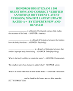 PCT EXAM NEWEST 2024 ACTUAL EXAM  COMPLETE 300 QUESTIONS AND CORRECT  DETAILED ANSWERS (VERIFIED ANSWERS