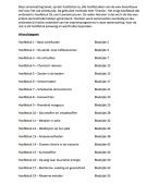 Samenvatting: Chemie Overal Scheikunde: Hoofdstuk 1; Scheiden en reageren (VWO 4)