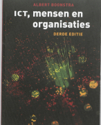 Samenvatting ICT, mensen en organisaties