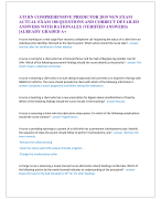 ATI RN COMPREHENSIVE PREDICTOR 2019 NGN EXAM  ACTUAL EXAM 180 QUESTIONS AND CORRECT DETAILED  ANSWERS WITH RATIONALES (VERIFIED ANSWERS)  |ALREADY GRADED A+ 